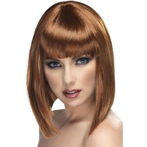 Smiffys Glam Wig / Brown
